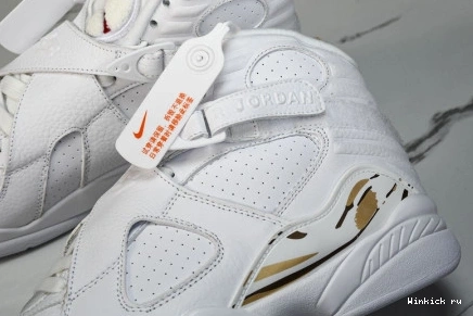 White 8 Retro Jordan OVO 1213